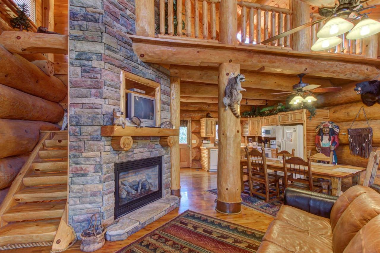 Villa Chief Big Log Hatchertown Esterno foto